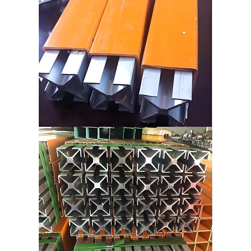 6063 అల్యూమినియం అల్లాయ్ కండక్టర్ బార్ రైల్